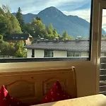 Zentrales Panorama-apartment Ueber Den Daechern Am Meranplatz - Terrasse Und Lage باد اوسي